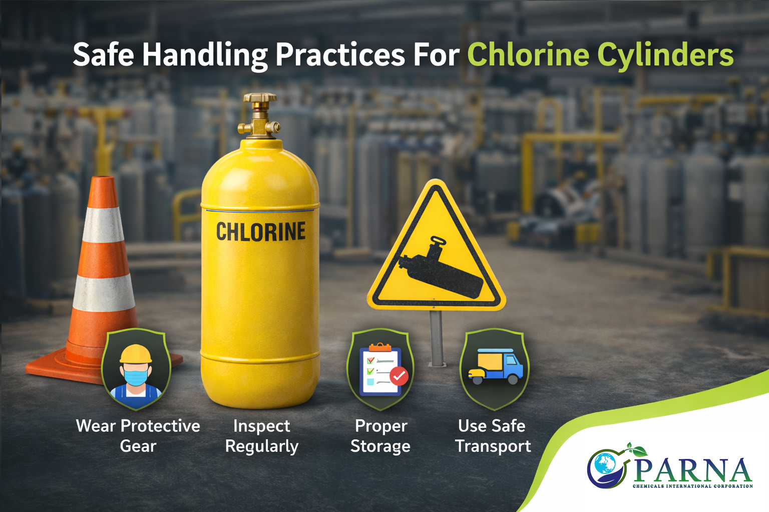 Safe Handling Practices For Chlorine Cylinders