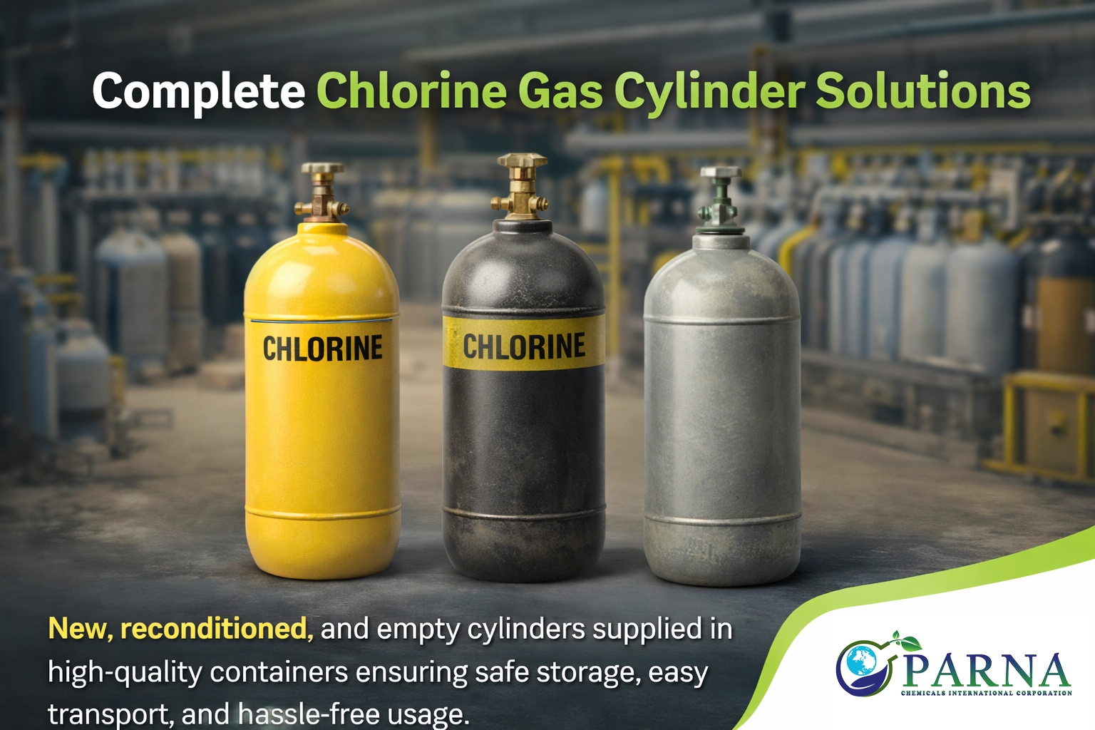 Complete Chlorine Gas Cylinder Solutions
