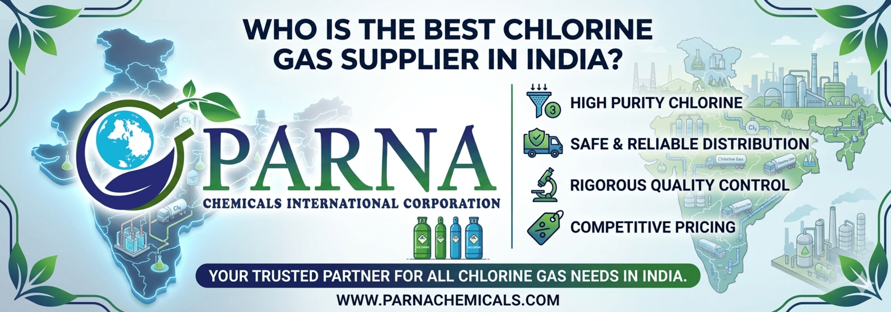 Who is the Best Chlorine Gas Supplier in India