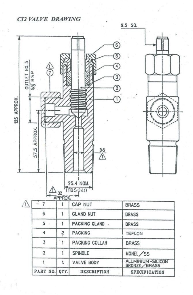 Valve Dimensions